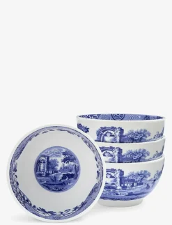 Spode Blue Italian Dip Bowls - Set of 4 - Skålar & Fat| Skålar