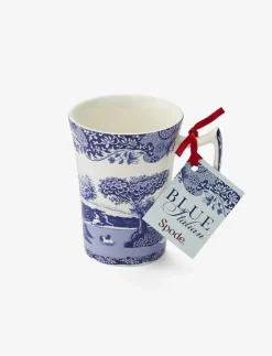 Spode Muggar & Koppar|Blue Italian Mug 4-pack - Kaffekoppar