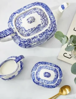 Spode Blue Italian Sugar Box - Sockerskålar| Köksförvaring