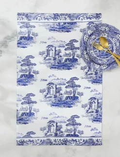 Spode Kökstextilier|Textilier|Blue Italian Tea Towel - Kökshanddukar