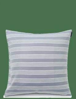 Lexington Home Sängtextilier|Blue/White Striped Lyocell/Cotton Pillowcase - Örngott
