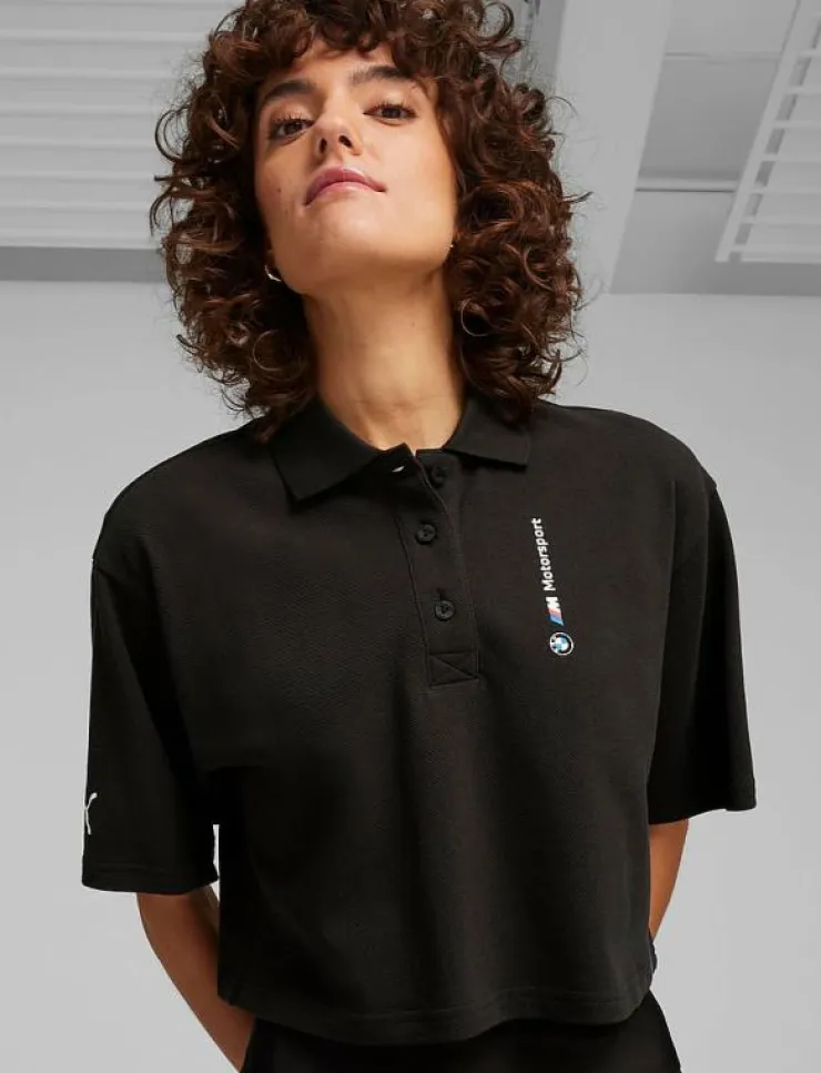 Kvinnor PUMA Motorsport Toppar & T-Shirts|BMW MMS WMN Polo - Crop tops