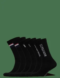 U.S. Polo Assn. Strumpor|BO 6 PK SOCKS USPA M ACC - Vanliga strumpor