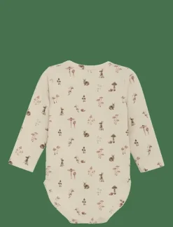Minymo Body LS AOP - Långärmad bodysuit|Barn Bodysuits