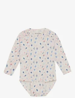 Barn Minymo Bodies|Body LS AOP - Långärmad body