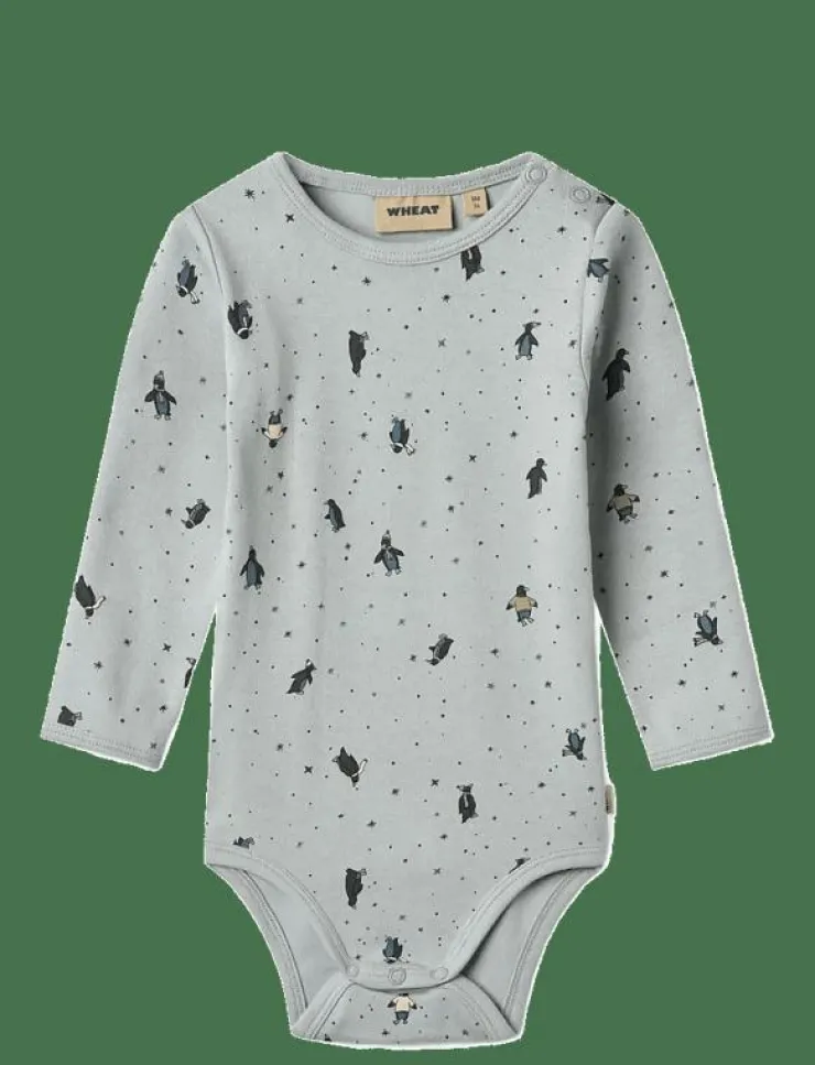 Barn Wheat Bodies|Body L/S Berti - Långärmad body