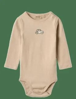 Wheat Body L/S Leo - Långärmad body|Barn Bodies