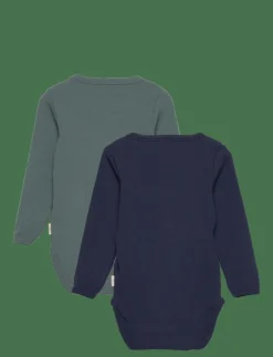 Barn Minymo Flerpack|Bodies|Body LS (2-pack) - Långärmad body