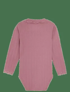 En Fant Body LS Pointelle - Långärmad bodysuit|Barn Bodysuits