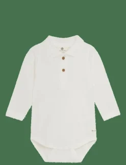 En Fant Body LS Polo - Långärmad bodysuit|Barn Bodysuits