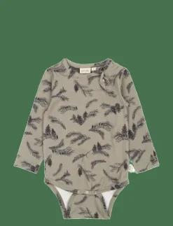 Petit Piao Body L/S Printed - Långärmad body|Barn Bodies