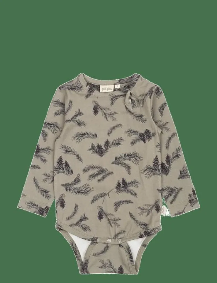 Petit Piao Body L/S Printed - Långärmad body|Barn Bodies