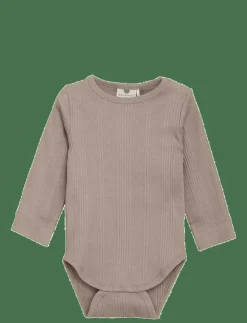 Barn En Fant Bodies|Body LS Rib - Långärmad body
