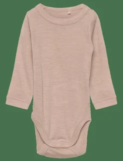Huttelihut Body LS Wool - Långärmad body|Barn Bodies