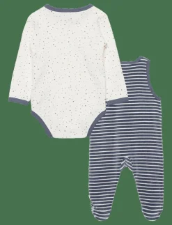 Fixoni Body LS w.Romper - Set med body|Barn Set