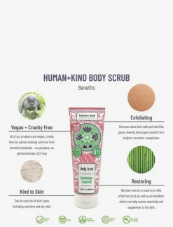 Kvinnor Human + Kind Hudvård|Body Scrub - Kroppsvård