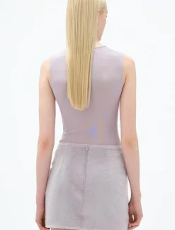 Kvinnor REMAIN Birger Christensen T-Shirts & Toppar|Bodysuit With Cutlines - Bodies