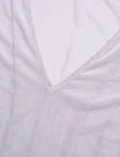 Kvinnor REMAIN Birger Christensen T-Shirts & Toppar|Bodysuit With Cutlines - Bodies