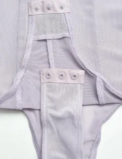 Kvinnor REMAIN Birger Christensen T-Shirts & Toppar|Bodysuit With Cutlines - Bodies