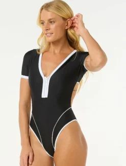 Kvinnor Rip Curl Badkläder|BOMBA SS CHEEKY SURF SUIT - Baddräkter