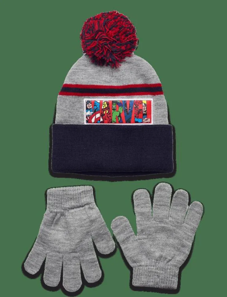 Marvel BONNET + GLOVES - Mössor|Barn Mössor