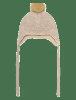 Barn Huttelihut Mössor|Bonnet Wool Alpaca Pompom - Mössor