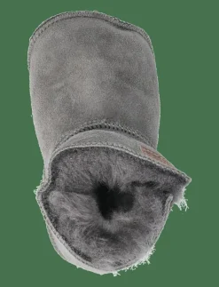 Barn Pom Pom Lära-Gå-Skor|Booty™ Sheapskin - Lära-gå-skor