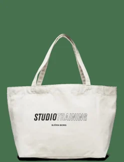 Kvinnor Björn Borg Väskor|Gymväskor|BORG CANVAS TOTE - Crossbody Bags