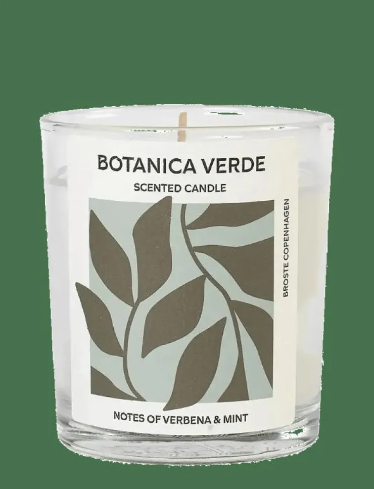 Broste Copenhagen Botanica Verde Scented Candle - Doftljus|Kvinnor Bastu & Spa|Ljus
