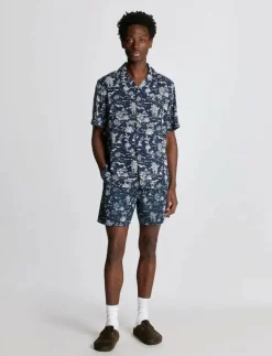 Lyle & Scott Botanical Garden Print Swimshort - Badbyxor| Badkläder