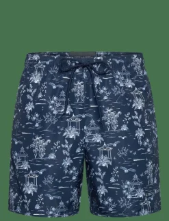 Lyle & Scott Botanical Garden Print Swimshort - Badbyxor| Badkläder