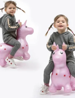 Barn Ludi Uteleksaker|Bouncy Animal - Unicorn - Hoppdjur