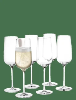 Holmegaard Bouquet Champagneglas 29 cl klar 6 st. - Champagneglas| Glas