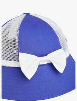 Mini Rodini Bow mesh sun hat - Solhatt|Barn Solhattar