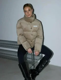 Kvinnor Rethinkit Studios Jackor|Boxi Jacket Shelter Corduroy - Jackor