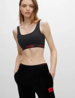 HUGO BRALETTE SPORTY LOGO - Bh-linnen|Kvinnor Bh:Ar