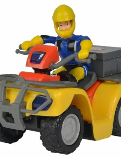 Barn Simba Toys Leksaksfordon & Bilar|Brandman Sam Fyrhjulingen Mercury - Leksaksfordon