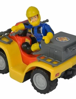Barn Simba Toys Leksaksfordon & Bilar|Brandman Sam Fyrhjulingen Mercury - Leksaksfordon