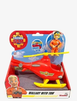 Simba Toys Brandman Sam Wallaby med Tom Thomas Figur - Flygplan|Barn Leksaksset & Leksaksfigurer
