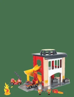 Barn BRIO Leksaksset & Leksaksfigurer|Brandstation - Lekset