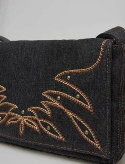 Kvinnor Levi's® Handväskor|BRANNAN SHOULDER BAG BLACK DAR - Handväskor