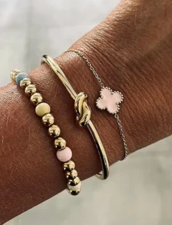Bud to rose Brea Enamel 6mm Bracelet - Bangles|Kvinnor Smycken