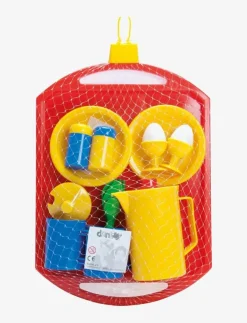 Barn Dantoy Leksakskök & Tillbehör|BREAKFAST SET ON TRAY IN NET 23 PCS - Leksakskök & Tillbehör