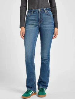 Kvinnor Lee Jeans Denimkläder|Jeans|Breese Boot - Boot cut Jeans