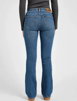 Kvinnor Lee Jeans Denimkläder|Jeans|Breese Boot - Boot cut Jeans