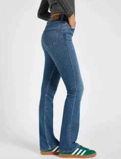 Kvinnor Lee Jeans Denimkläder|Jeans|Breese Boot - Boot cut Jeans