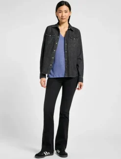Kvinnor Lee Jeans Denimkläder|Jeans|BREESE BOOT - Skinny Jeans
