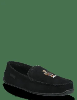 Polo Ralph Lauren Loafers|Brenan Polo Bear Suede Slipper - Loafers