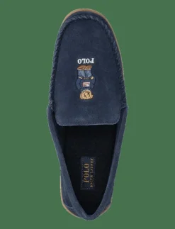 Polo Ralph Lauren Brenan Polo Bear Suede Slipper - Inneskor| Inneskor