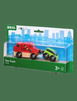 Barn BRIO Leksaksfordon & Bilar|Bärgningsbil m bil - Lastbilar